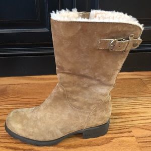 UGG Australia High Tan Suede Boots
